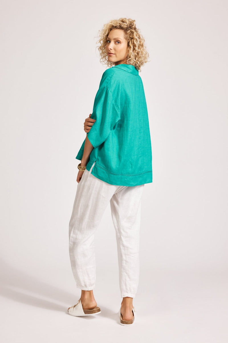 Miramar Collared Top