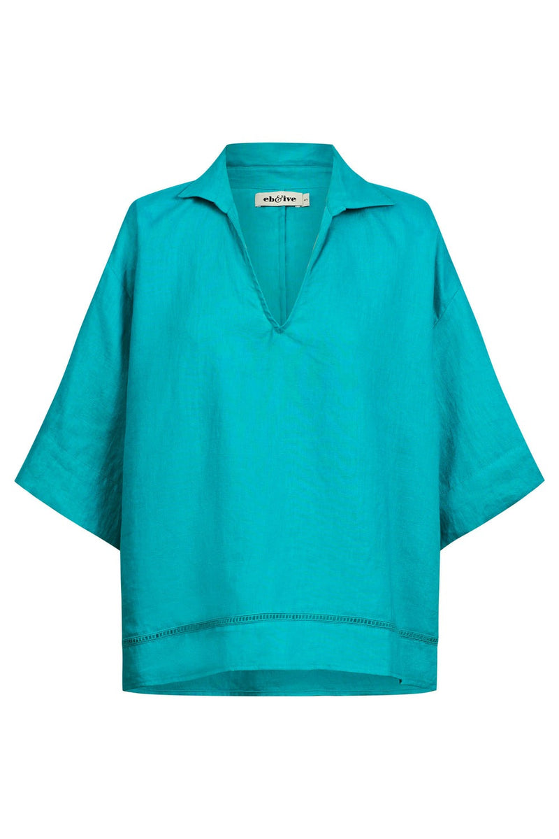 Miramar Collared Top