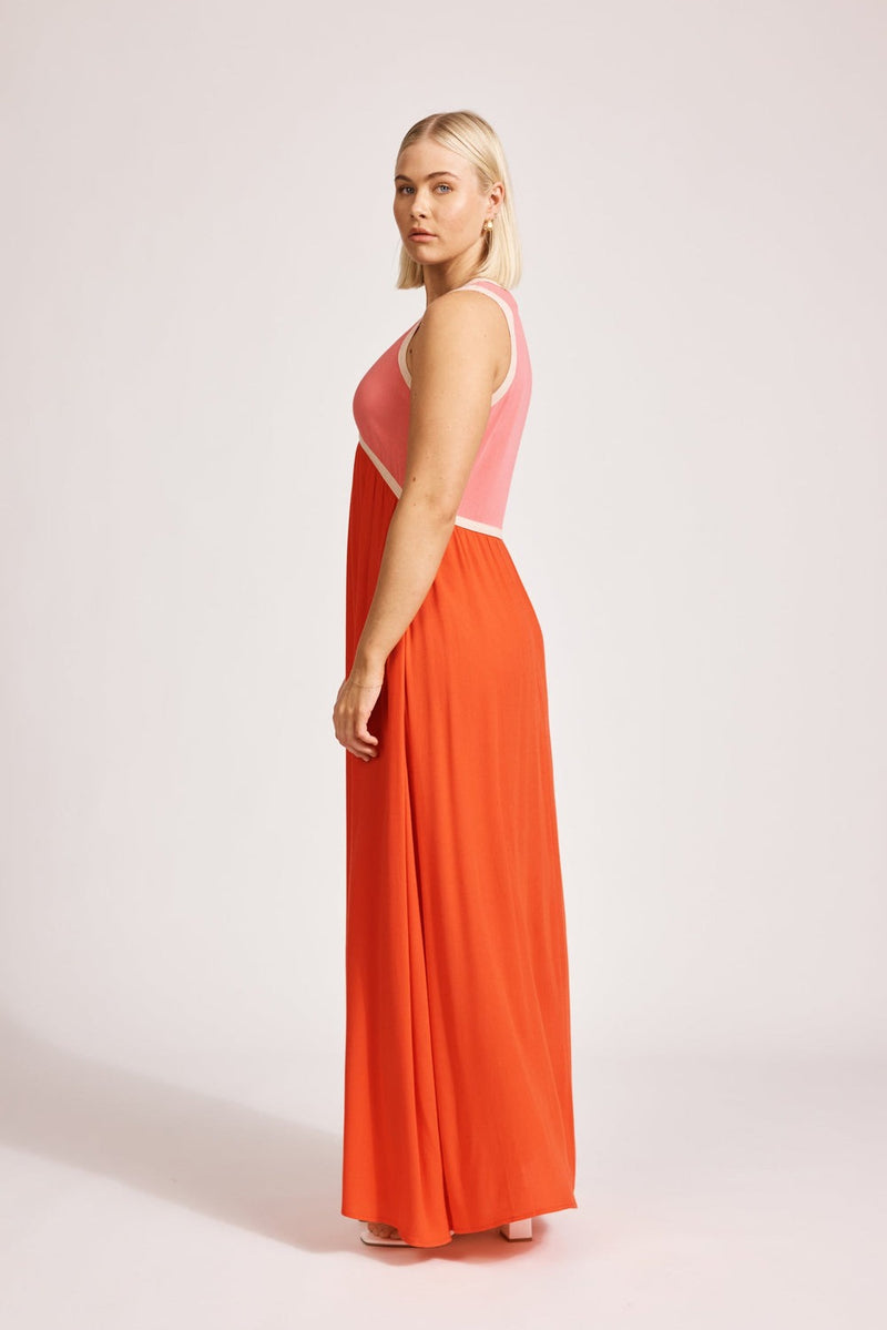 Alegria Spliced Maxi Dress