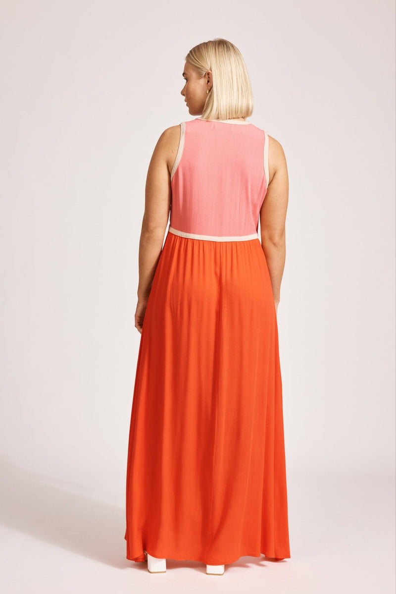 Alegria Spliced Maxi Dress