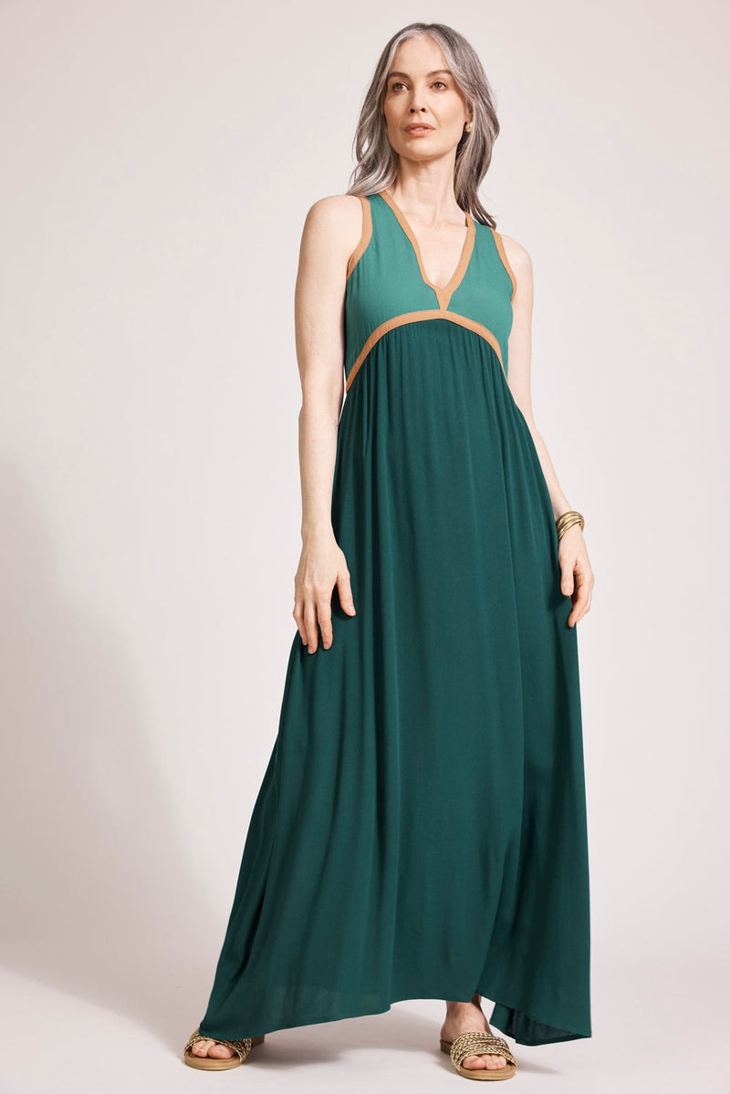 Alegria Spliced Maxi Dress