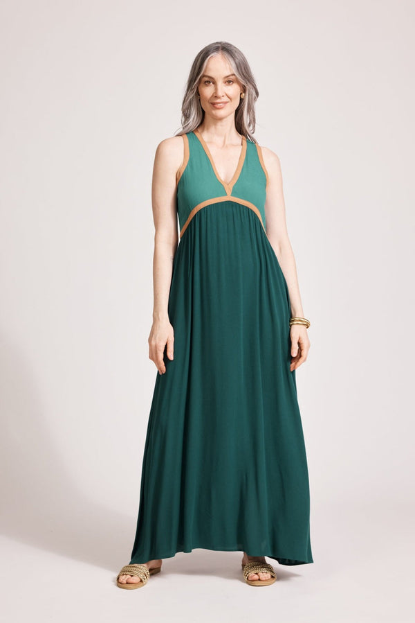 Alegria Spliced Maxi Dress
