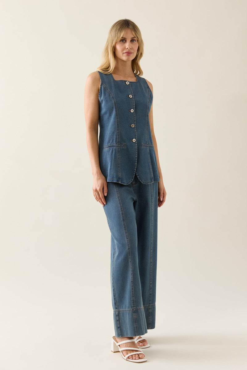 Sofie Denim Vest