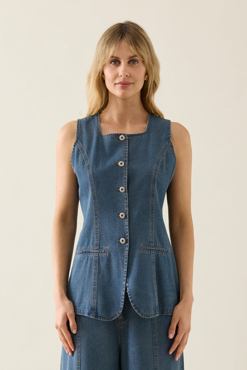 Sofie Denim Vest