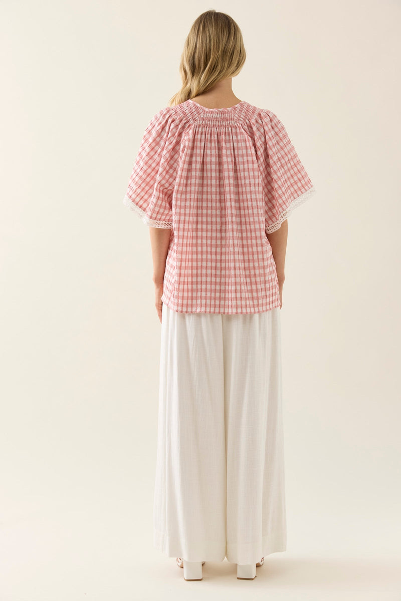Esther Shirred Top
