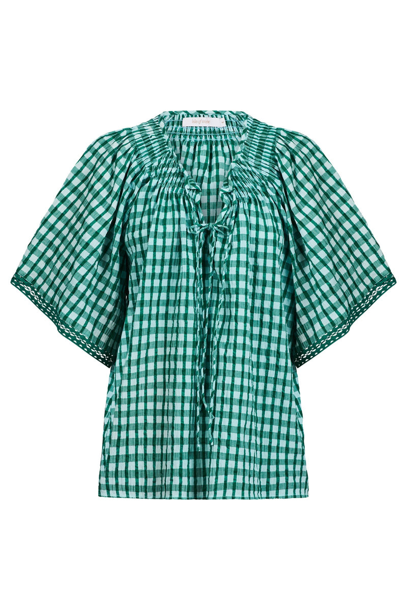 Esther Shirred Top