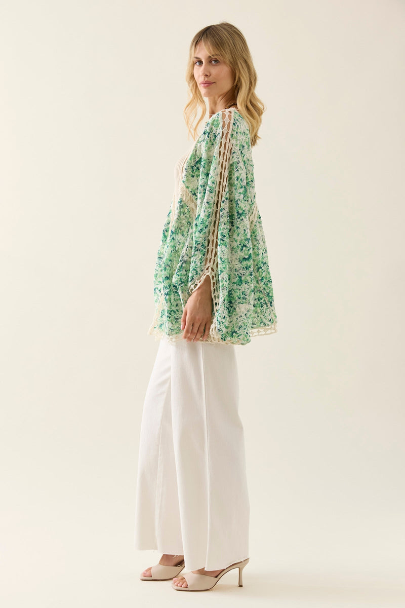 Oline Lace Cape