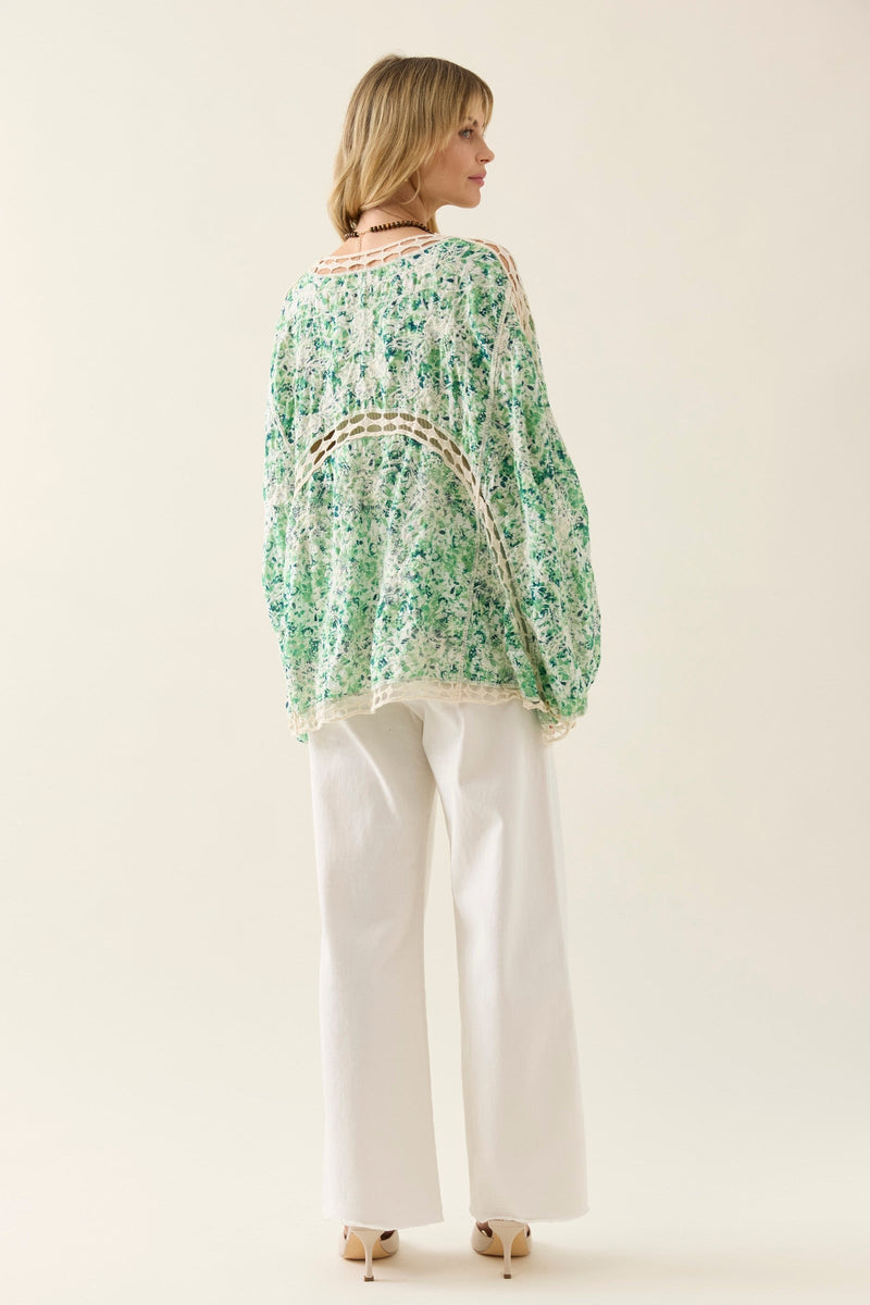 Oline Lace Cape