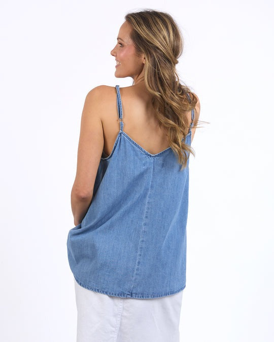 Roma Denim Top