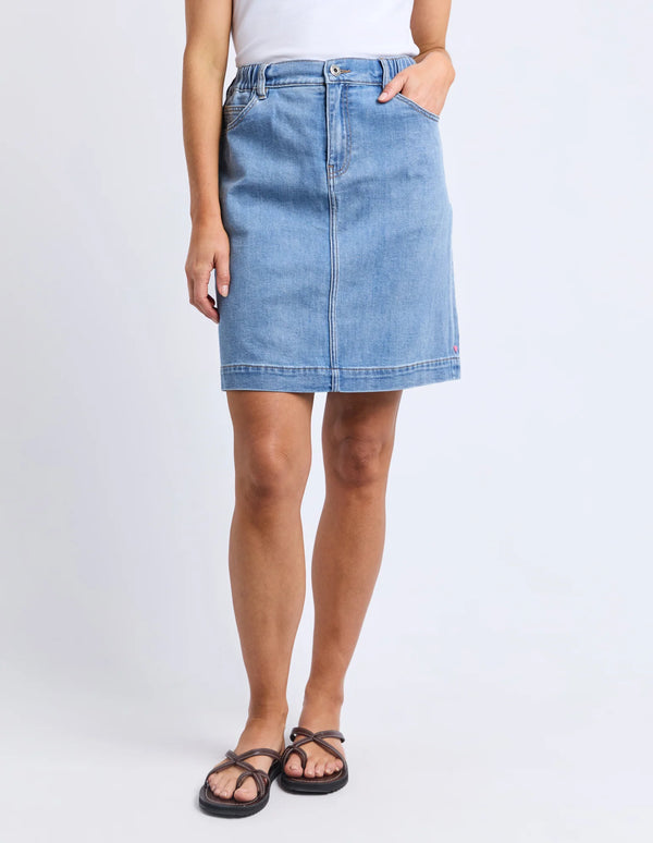 Birdie Denim Skirt