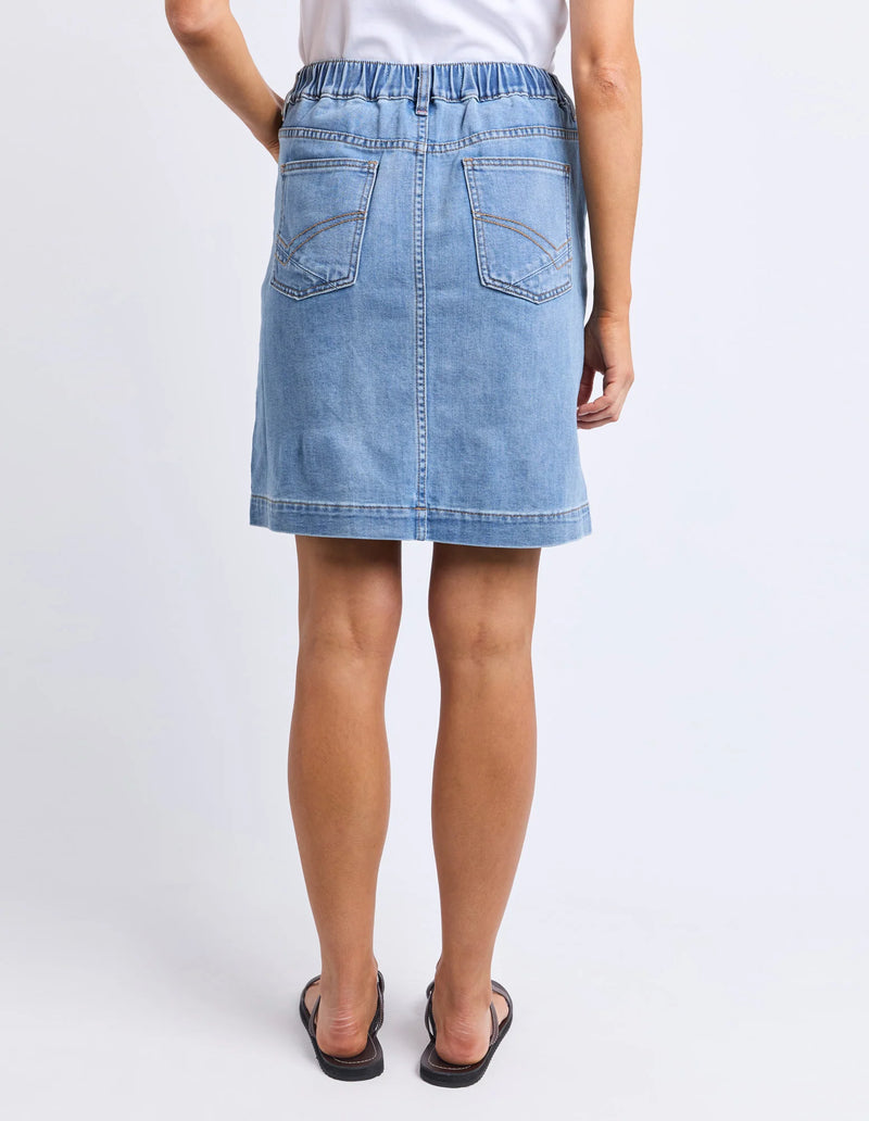 Birdie Denim Skirt