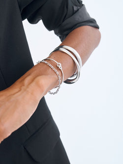 Cristabel Bangle Silver