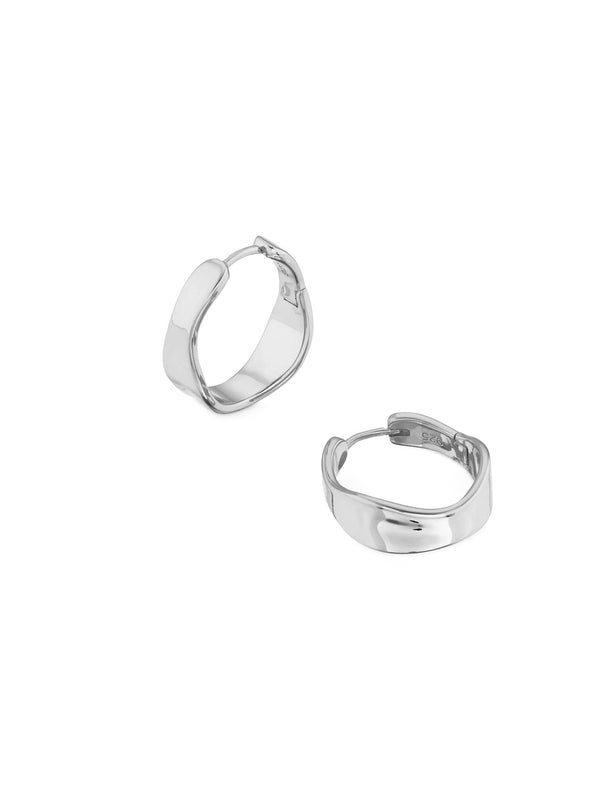 Dita Hoops Silver