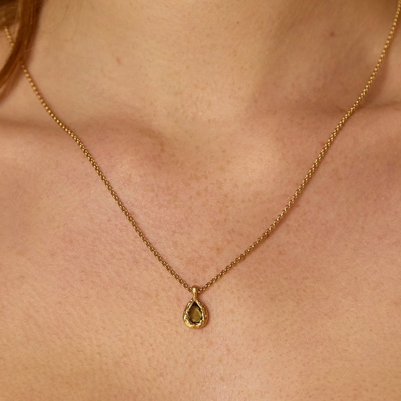 Lysia Dark Green Necklace