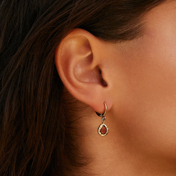 Lysia Rosewood Earring