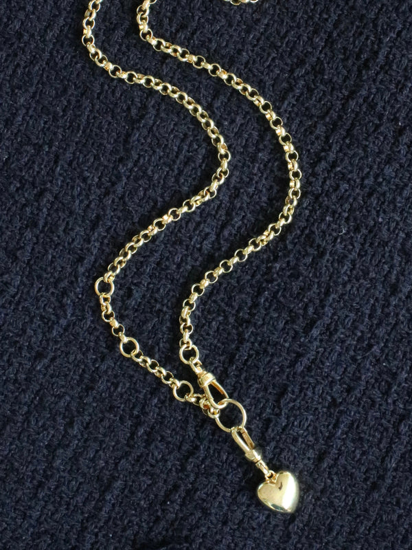 Puff Heart Necklace