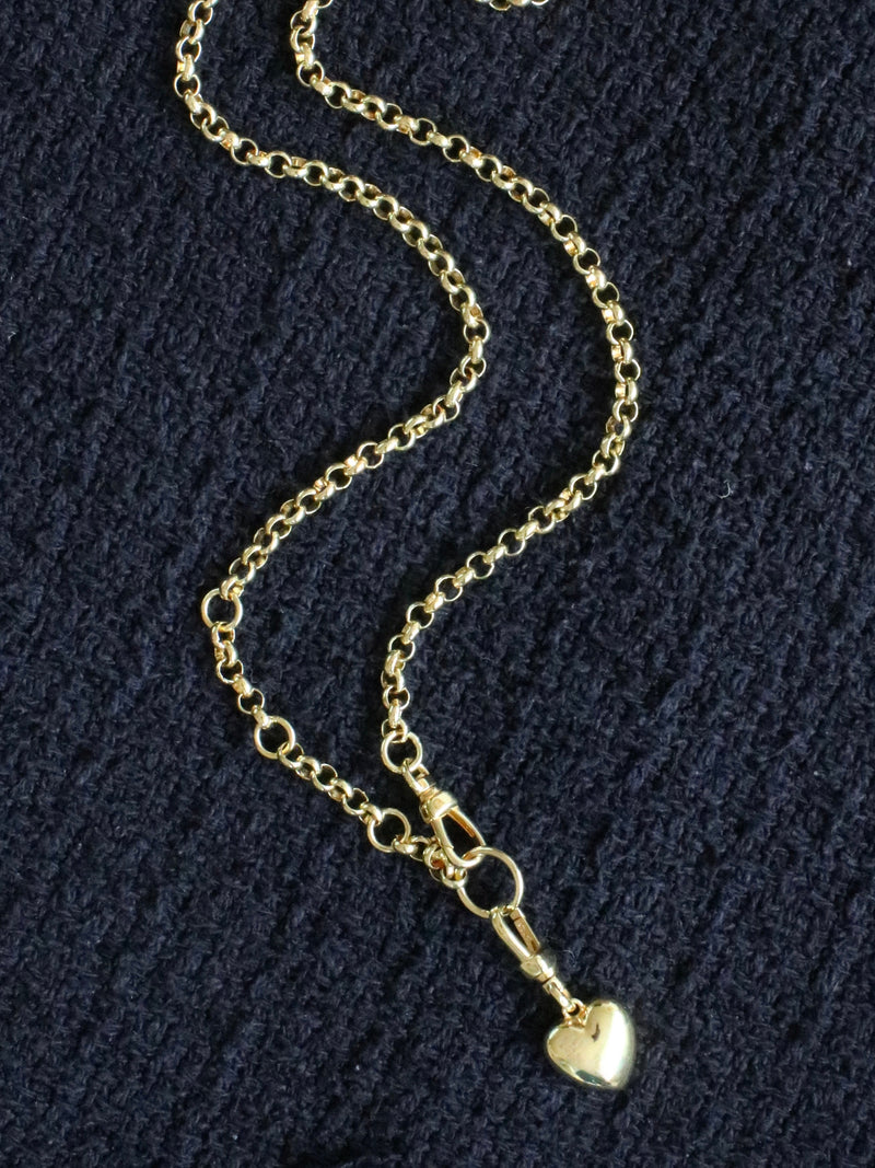 Puff Heart Necklace