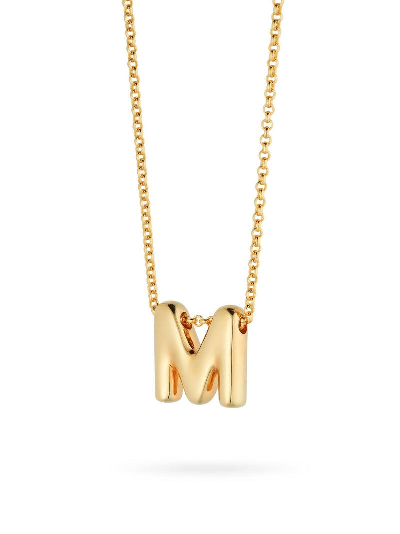 Bubble Letter Necklace