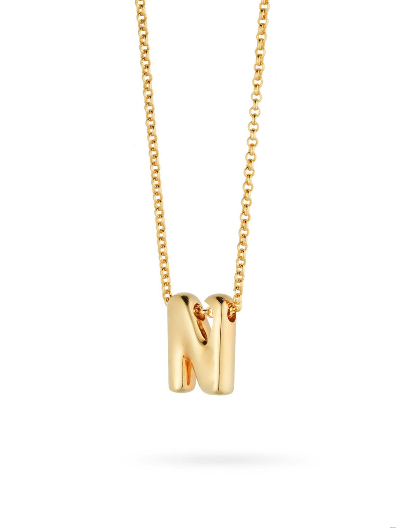 Bubble Letter Necklace