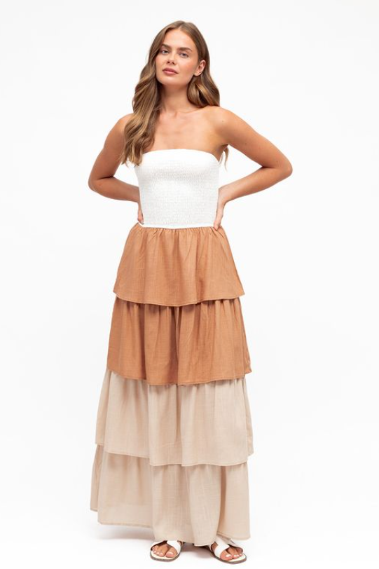 Caramel Kiss Tier Maxi