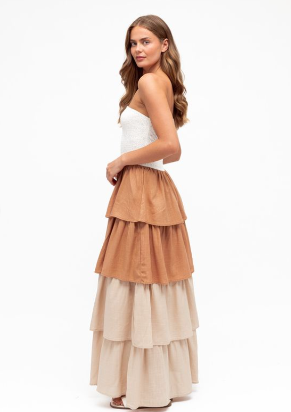 Caramel Kiss Tier Maxi