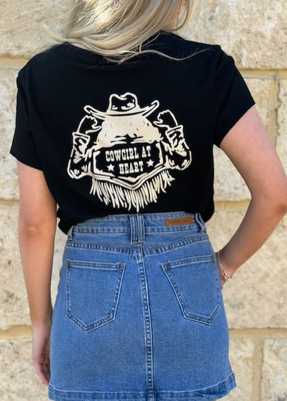 Cowgirl at Heart Tee