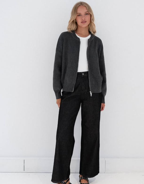 Serenade Zip Up Knit