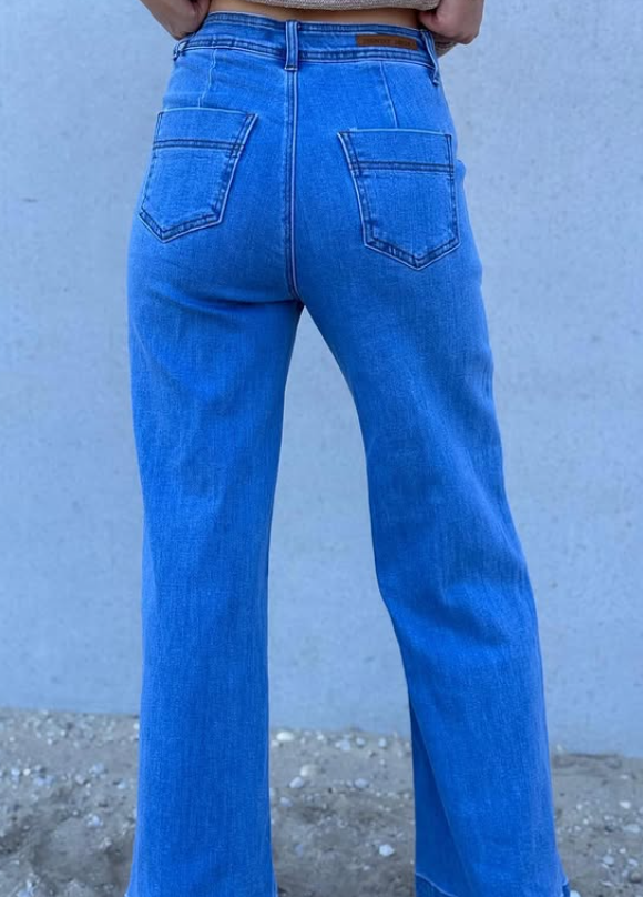 Stitched Panel Jean