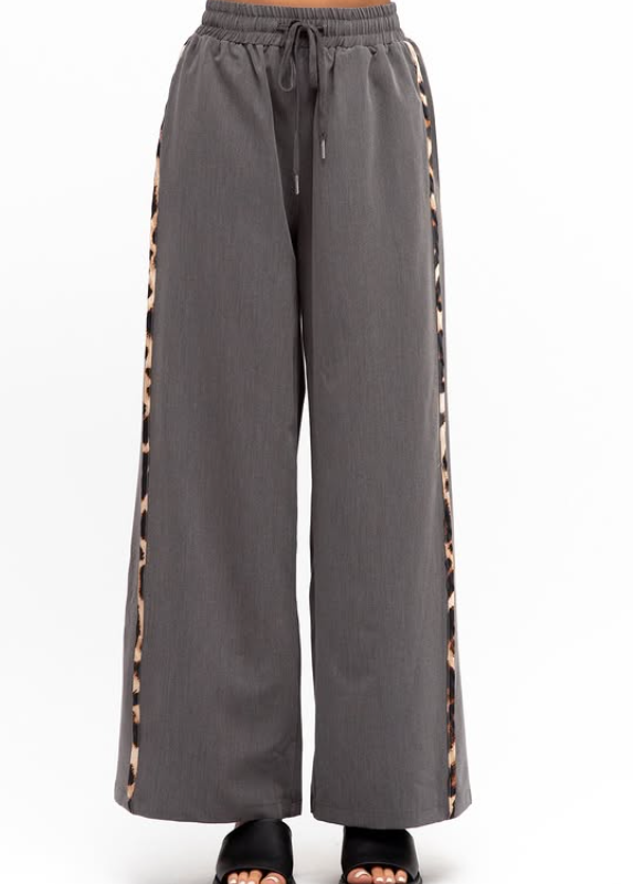 Contrast Trim Pant