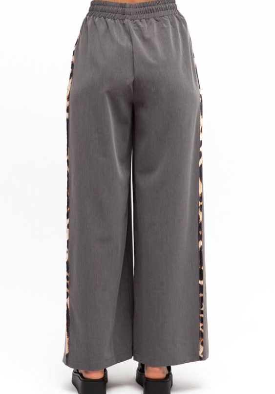Contrast Trim Pant