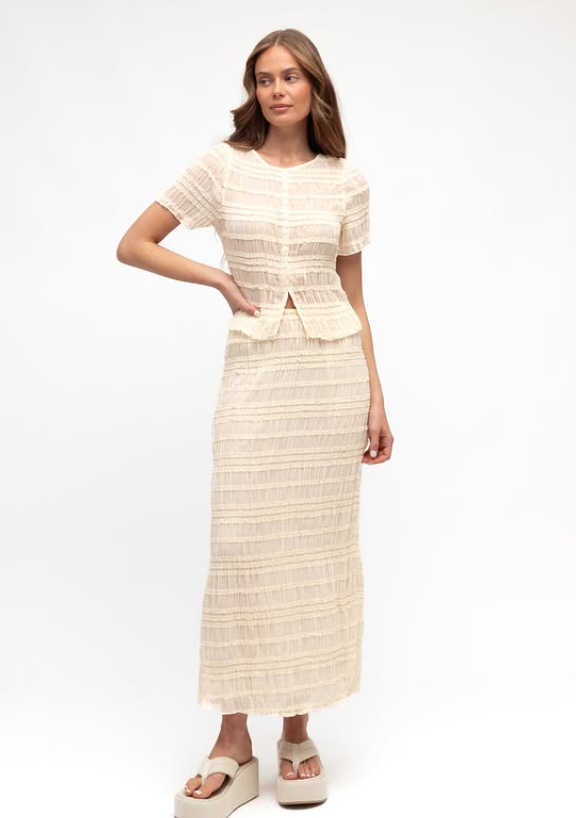 Giselle Button Front Top