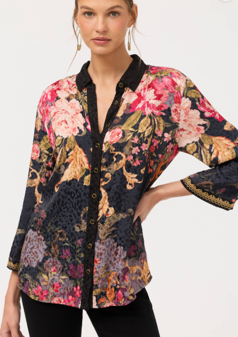 Kimono Sleeve Shirt - Cherie