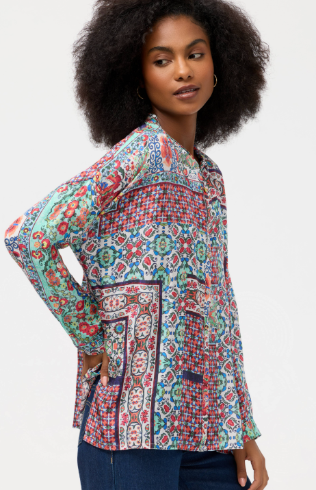 The Audrey Oversized Blouse -Selia