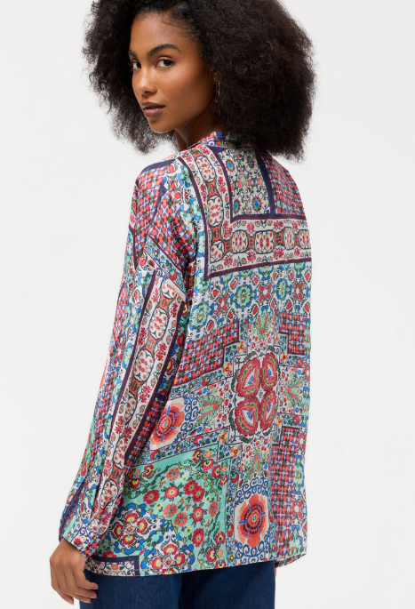 The Audrey Oversized Blouse -Selia