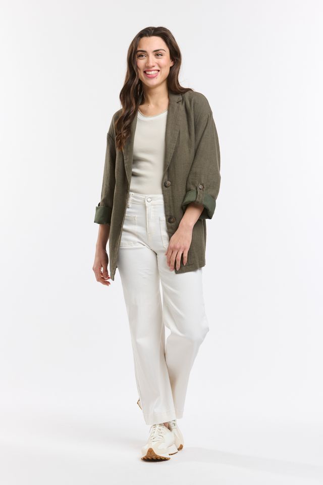 Annie Linen Blazer