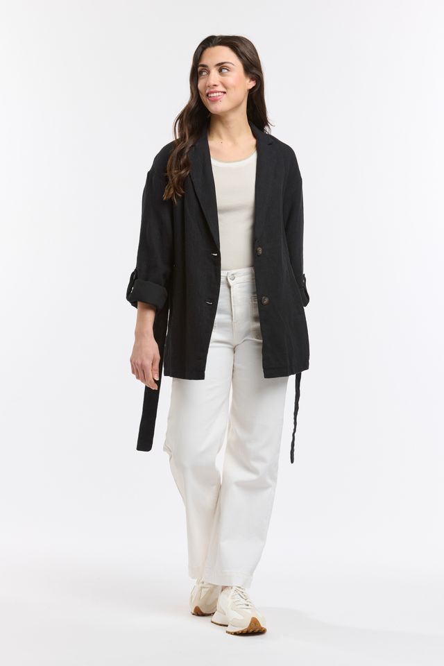 Annie Linen Blazer