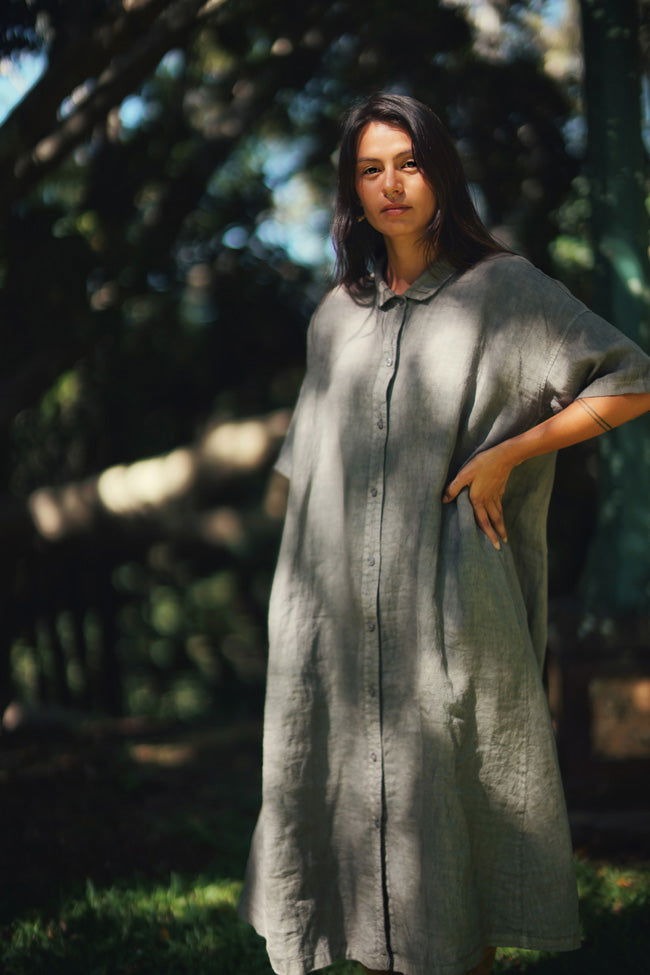 Salome Button Up Dress