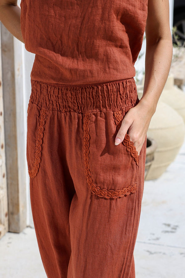 Ricamo Pants