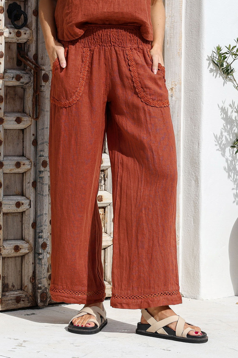 Ricamo Pants
