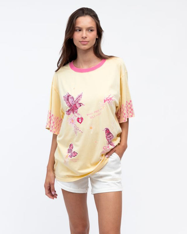 Wings Made Of Light Tee